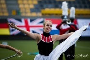 Starriders during their performance at the Drum Corps Europe finals competion 2015 in Kerkrade