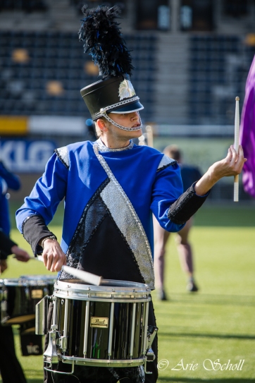 Blue Diamonds (Nienhagen, Germany) during their performance at the DCE-Finals 2016 in Kerkrade, Netherlands
